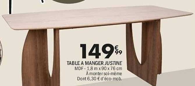 TABLE MANGER JUSTINE