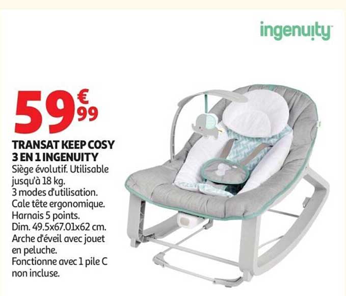 TRANSAT KEEP COSY 3 EN 1 INGENUITY