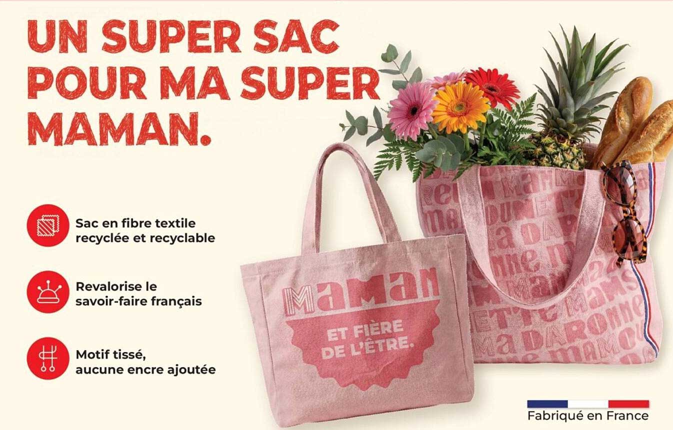 UN SUPER SAC POUR MA SUPER MAMAN.