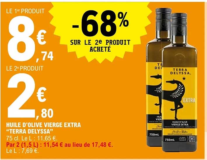 HUILE D'OLIVE VIERGE EXTRA "TERRA DELYSSA"