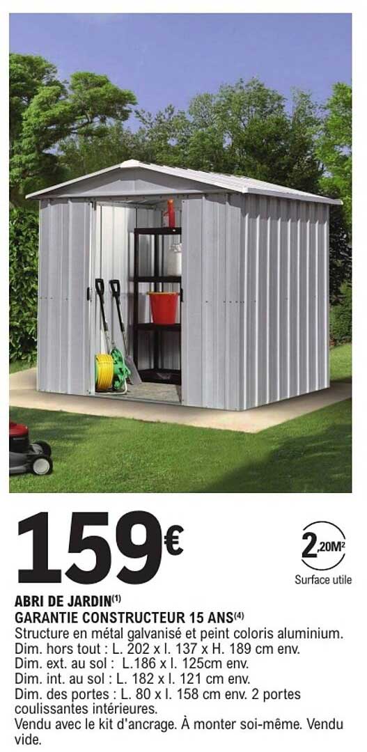 ABRI DE JARDIN