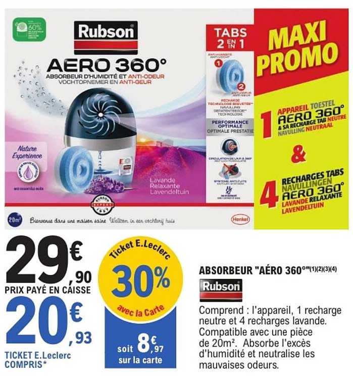 ABSORBEUR "AÉRO 360"