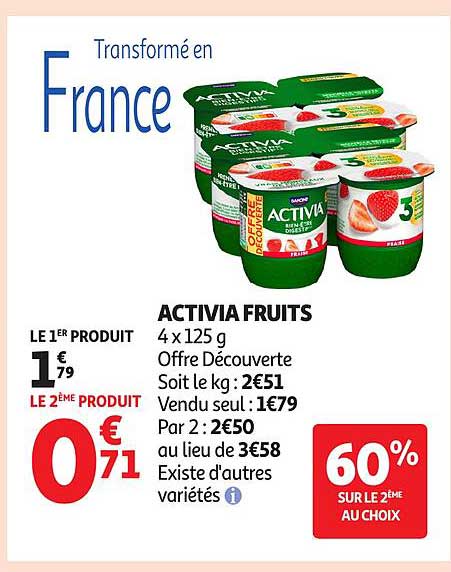 ACTIVIA FRUITS