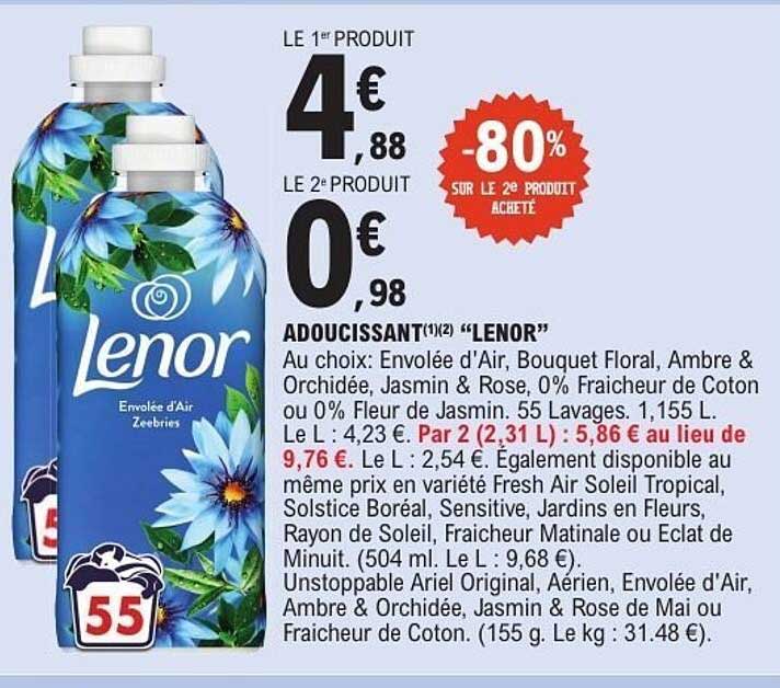 ADOUCISSANT "LENOR"