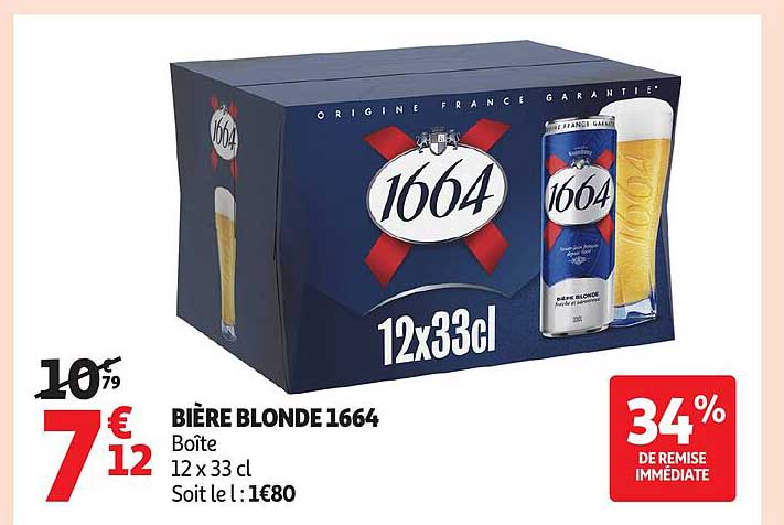 BIÈRE BLONDE 1664
