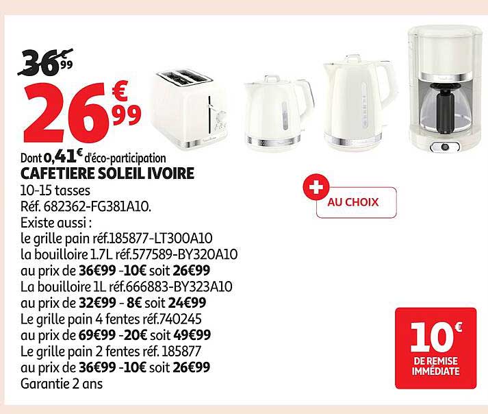 CAFETIERE SOLEIL IVOIRE