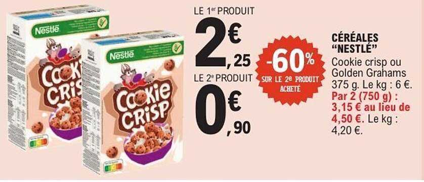CÉRÉALES “NESTLÉ”