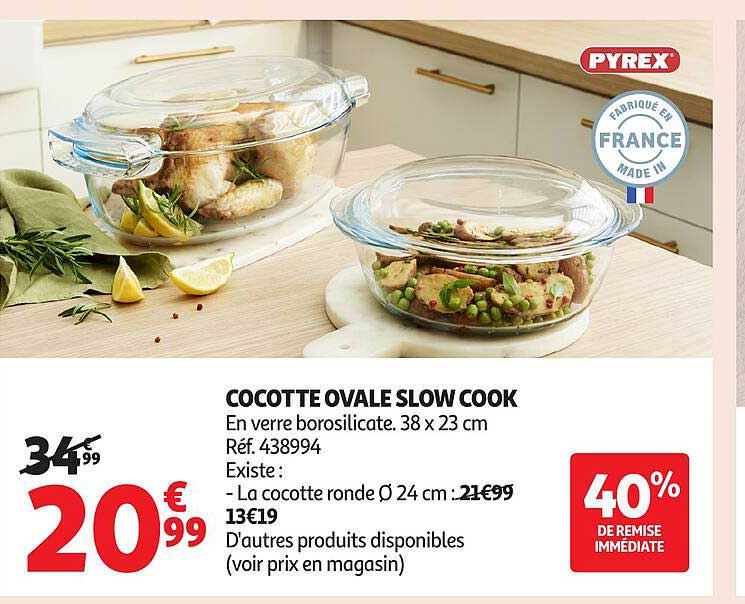 COCOTTE OVALE SLOW COOK