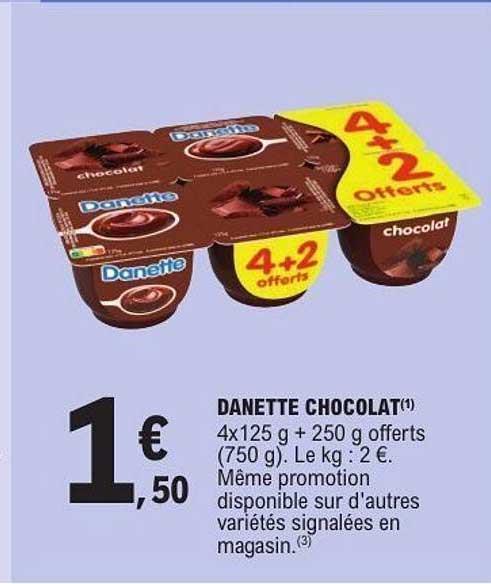 DANETTE CHOCOLAT