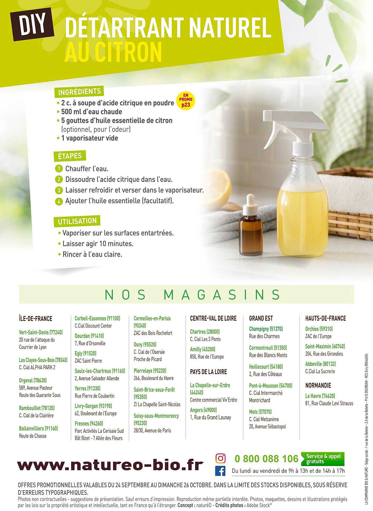 DIY DÉTARTRANT NATUREL AU CITRON