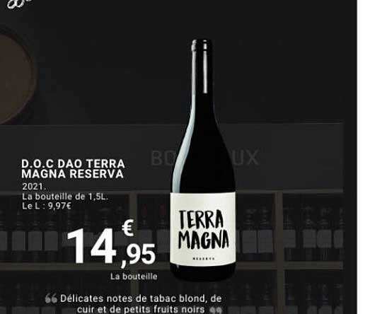D.O.C DAO TERRA MAGNA RESERVA 2021