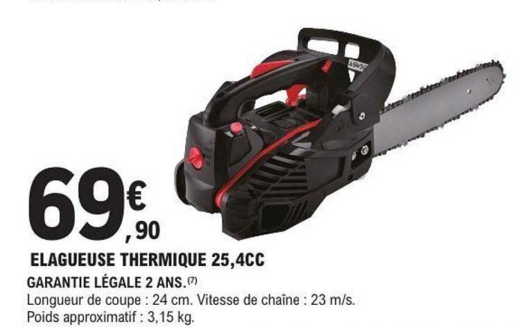 ELAGUEUSE THERMIQUE 25,4CC