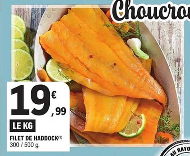 FILET DE HADDOCK