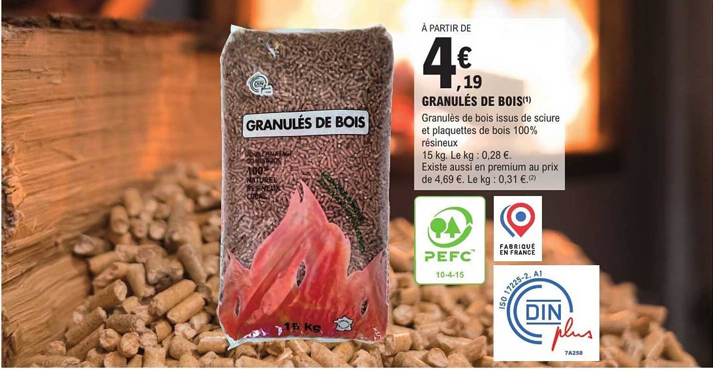 Granulés de bois