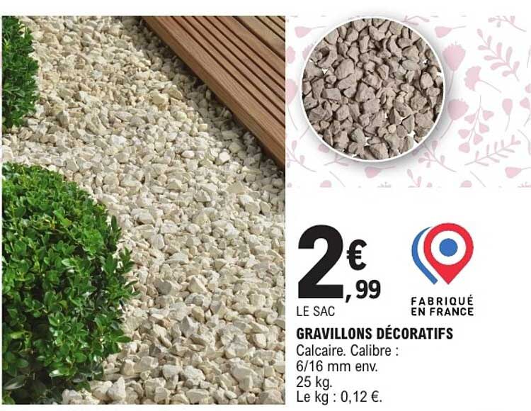 GRAVILLONS DÉCORATIFS