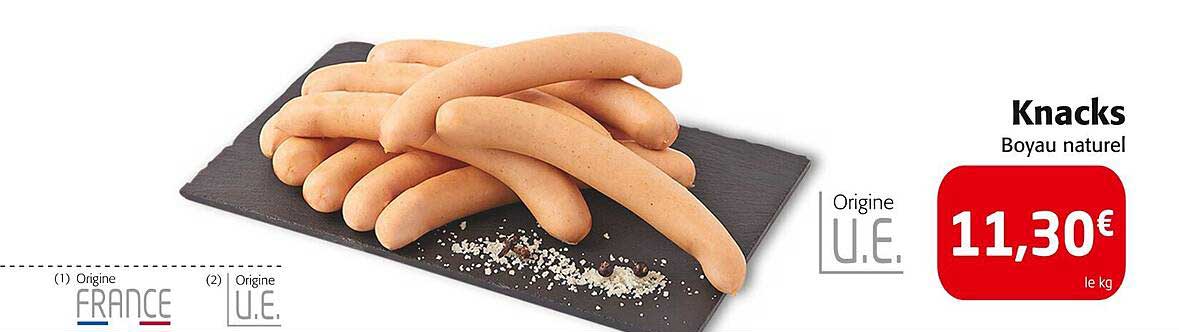 Knacks Boyau naturel