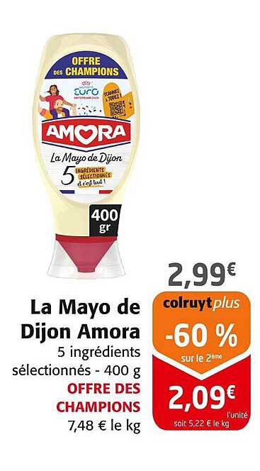 La Mayo de Dijon Amora