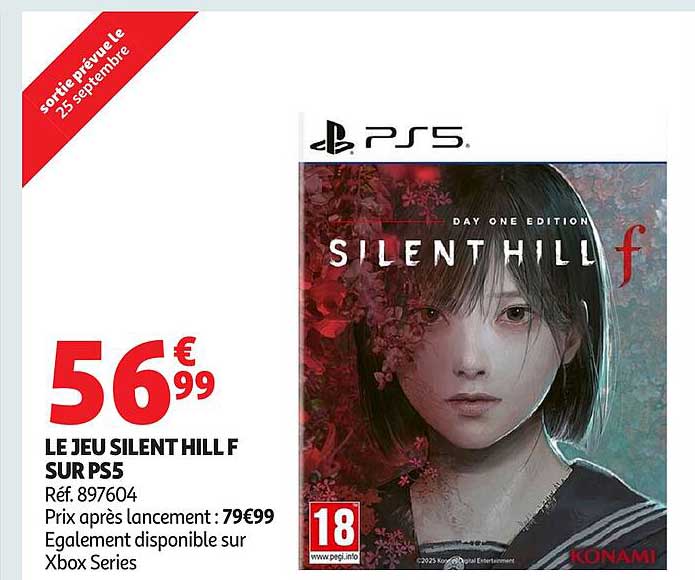 LE JEU SILENT HILL F SUR PS5