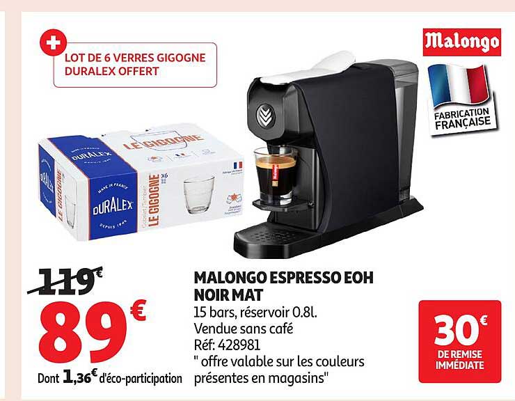 MALONGO ESPRESSO EOH NOIR MAT