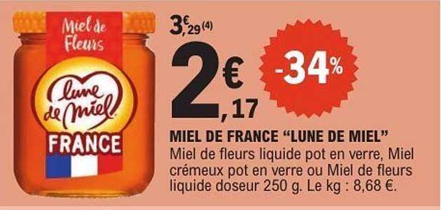 MIEL DE FRANCE “LUNE DE MIEL”
