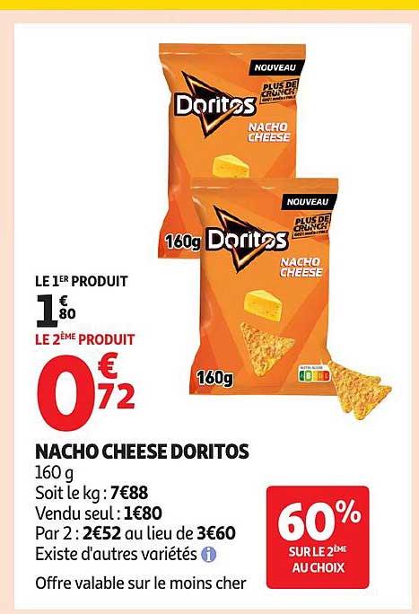 NACHO CHEESE DORITOS