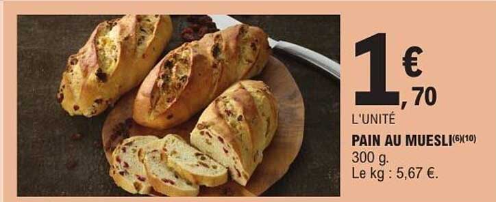 PAIN AU MUESLI