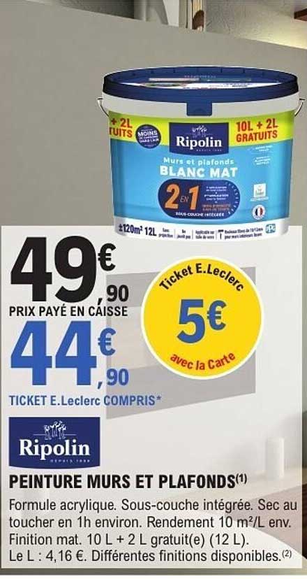 PEINTURE MURS ET PLAFONDS