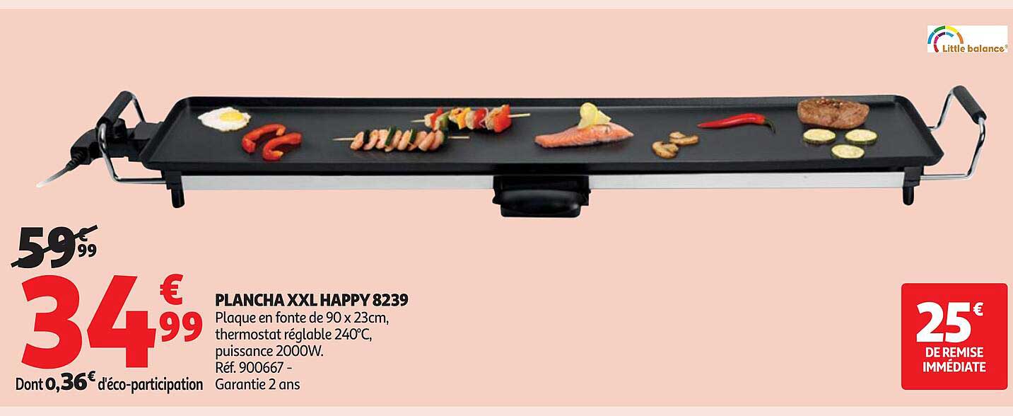PLANCHA XXL HAPPY 8239