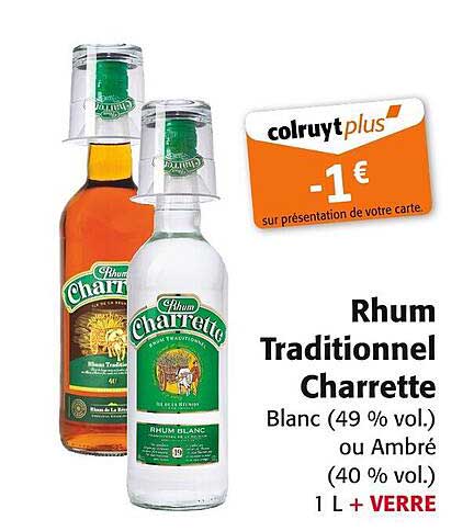 Rhum Traditionnel Charrette