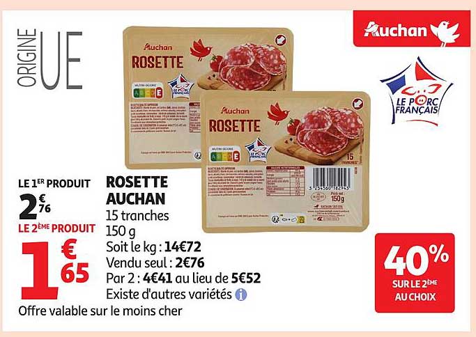 ROSETTE AUCHAN