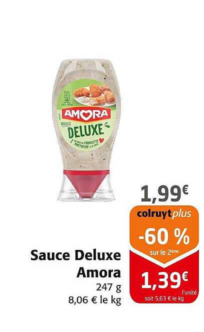 Sauce Deluxe Amora