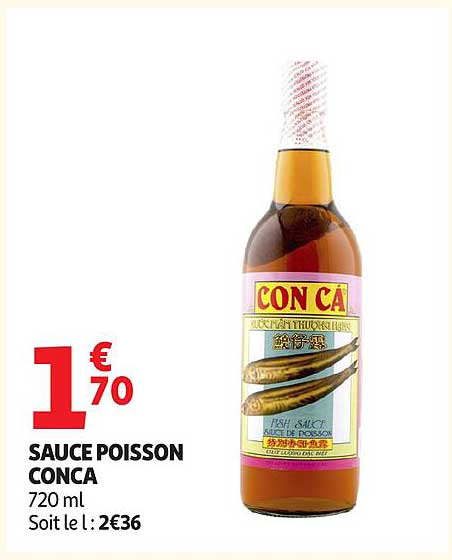 SAUCE POISSON CONCA