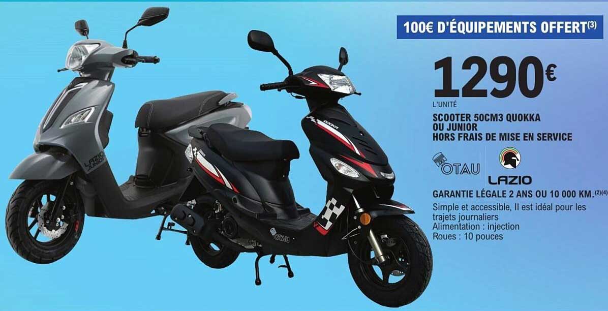 SCOOTER 50CM3 QUOKKA OU JUNIOR
