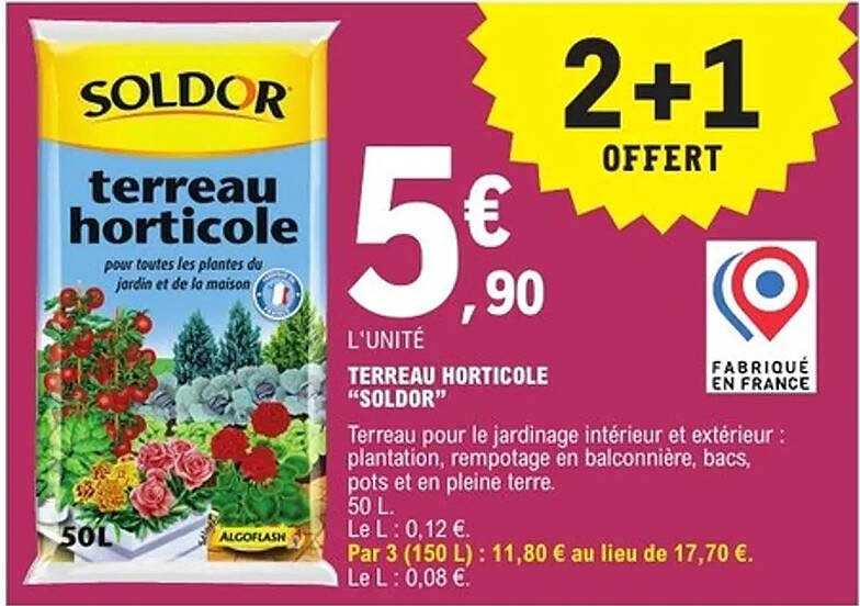 SOLDOR Terreau Horticole