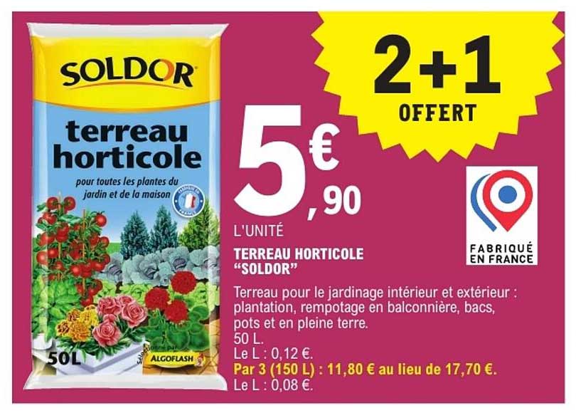 TERREAU HORTICOLE “SOLDOR”