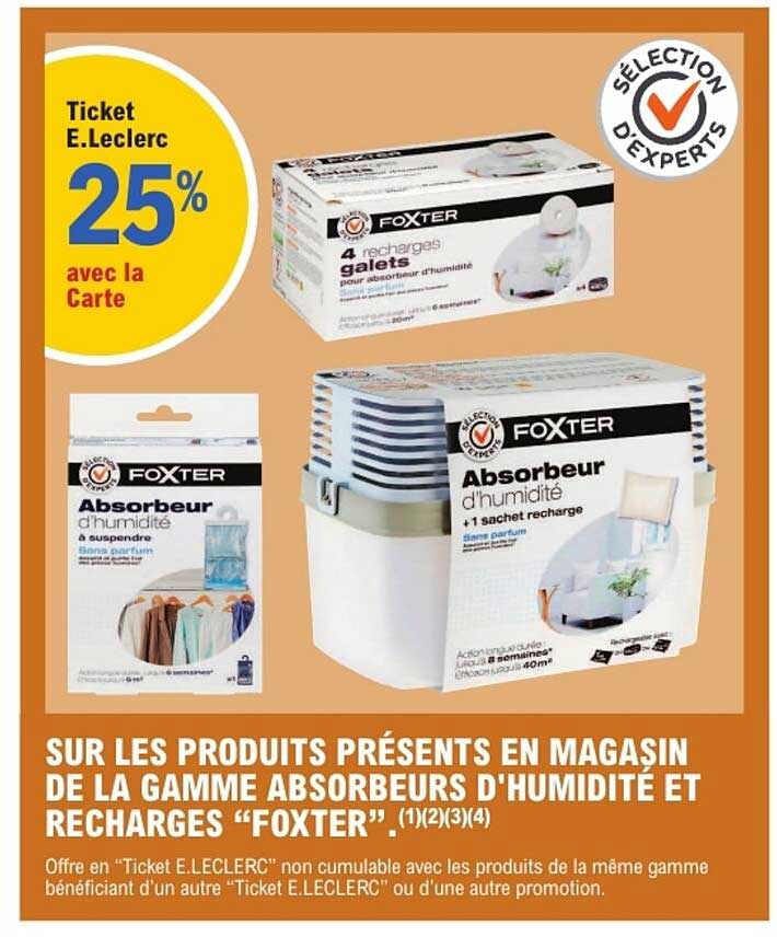 Ticket E.Leclerc 25% avec la Carte