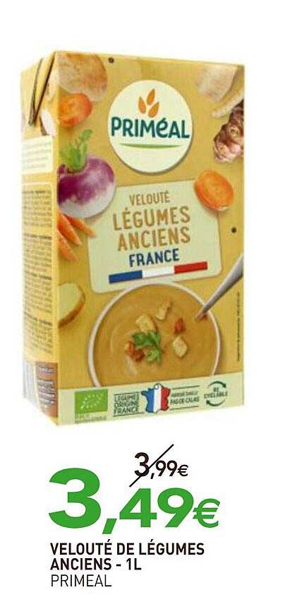 VELOUTÉ DE LÉGUMES ANCIENS - 1L