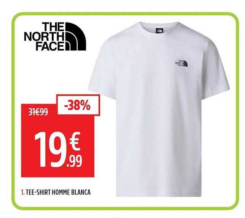 1. TEE-SHIRT HOMME BLANCA