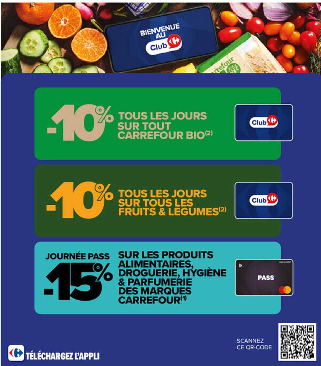 -10% TOUS LES JOURS SUR TOUT CARREFOUR BIO(2)