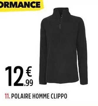 11. POLAIRE HOMME CLIPPO
