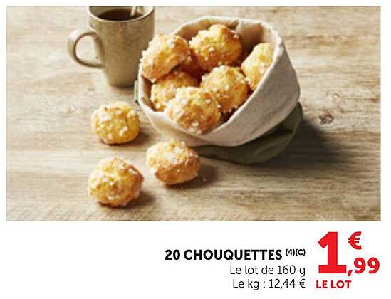 20 CHOUQUETTES (4)(C)