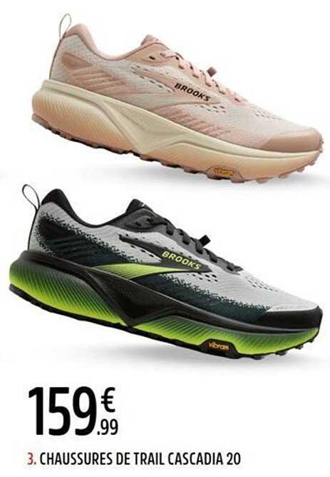 3. CHAUSSURES DE TRAIL CASCADIA 20