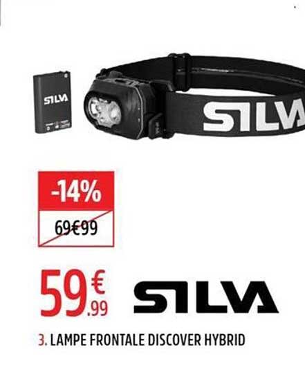 3. LAMPE FRONTALE DISCOVER HYBRID