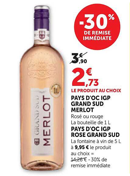 -30% DE REMISE IMMÉDIATE