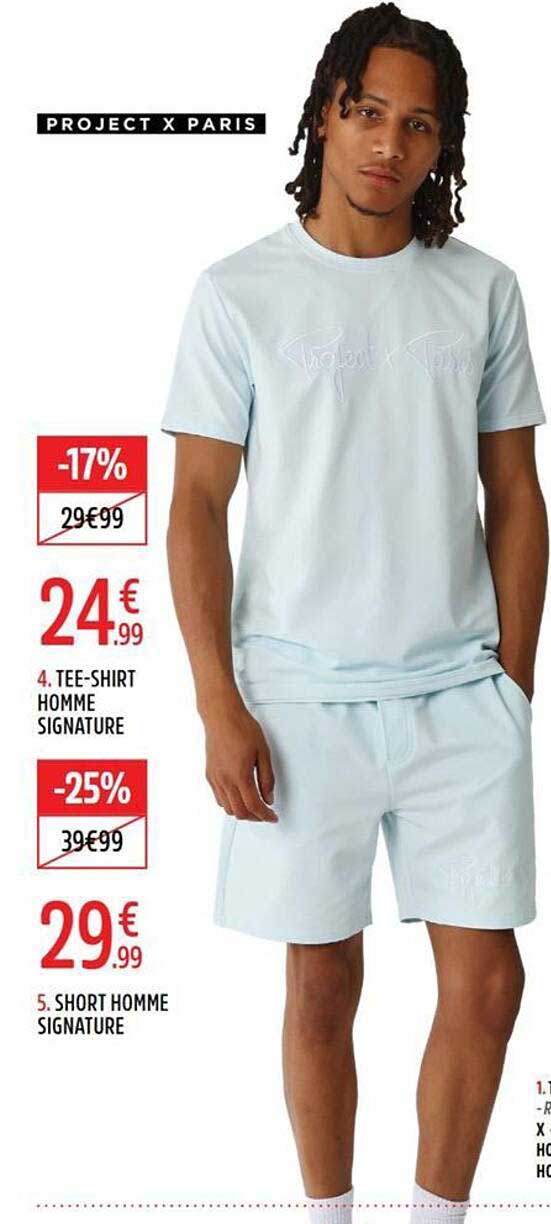 4. TEE-SHIRT HOMME SIGNATURE