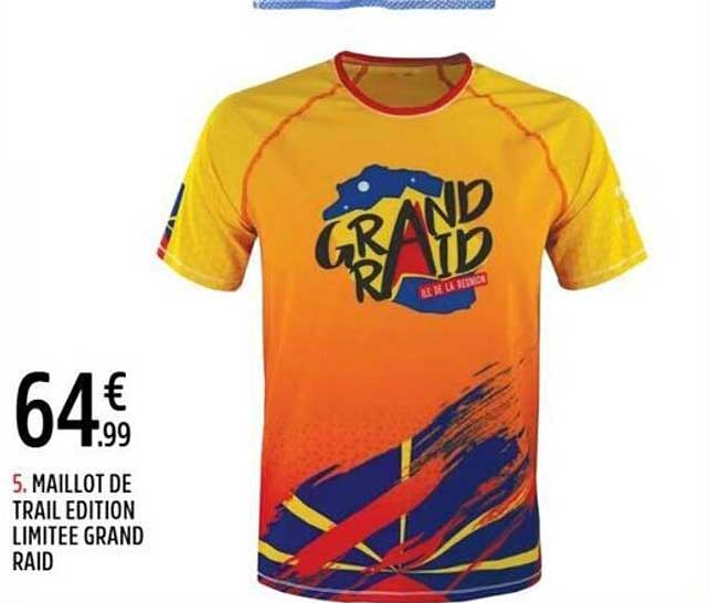5. MAILLOT DE TRAIL EDITION LIMITEE GRAND RAID