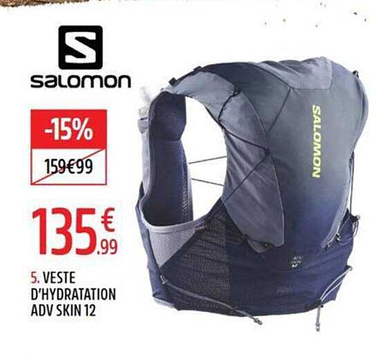 5. VESTE D'HYDRATATION ADV SKIN 12
