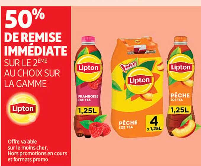 50% DE REMISE IMMEDIATE SUR LE 2ÈME AU CHOIX SUR LA GAMME
