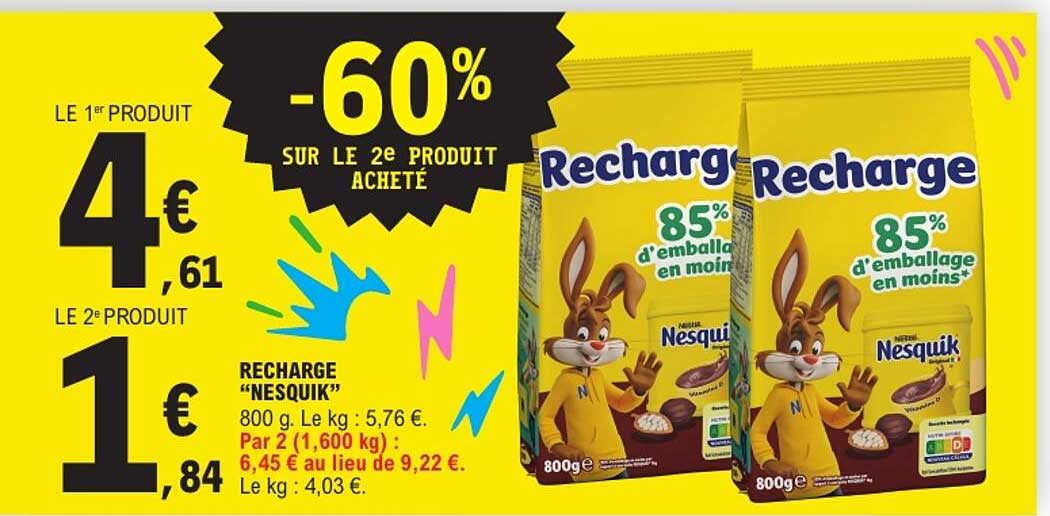 -60% SUR LE 2e PRODUIT ACHETÉ
