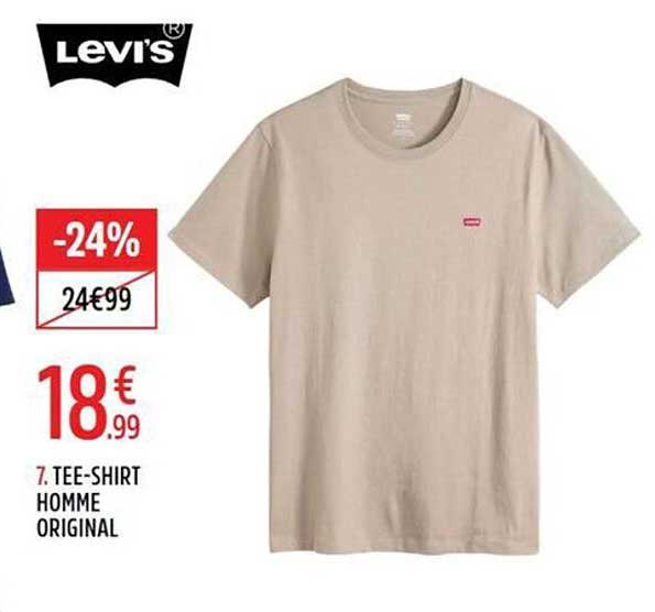 7. TEE-SHIRT HOMME ORIGINAL